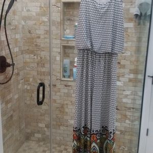 NWOT WIDE LEG JUMPSUIT